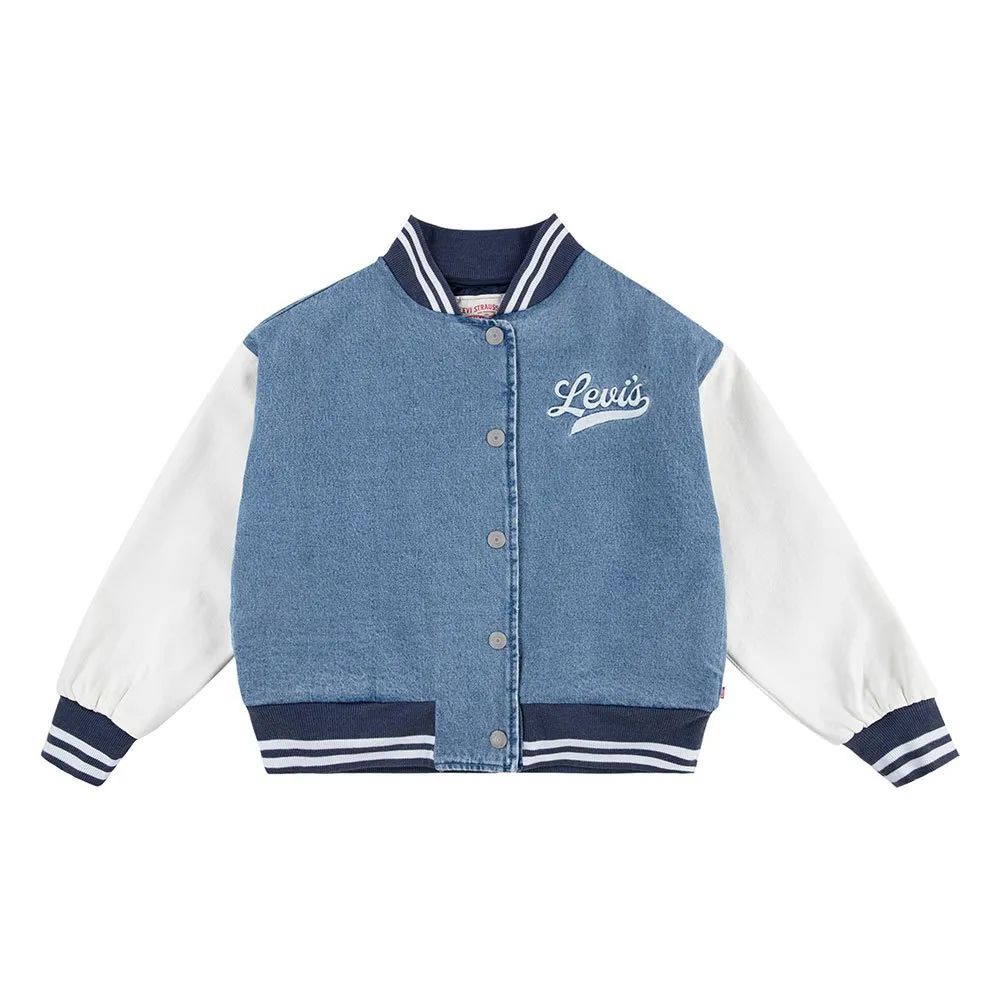 Levi's Denim Bomber Jakke Refurbished, Vibe check, 16Y Levi's Denim Bomber Jakke Refurbished, Vibe check, 16Y
