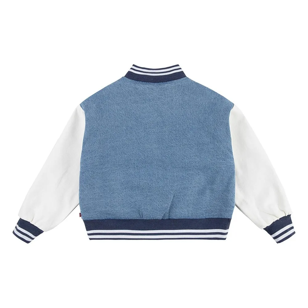 Levi's Denim Bomber Jakke Refurbished, Vibe check, 16Y Levi's Denim Bomber Jakke Refurbished, Vibe check, 16Y