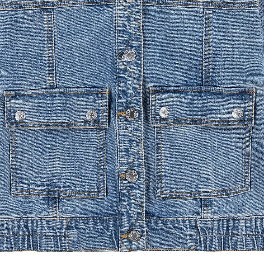 Levi's Denim Sherpa Jakke Levi's Denim Sherpa Jakke