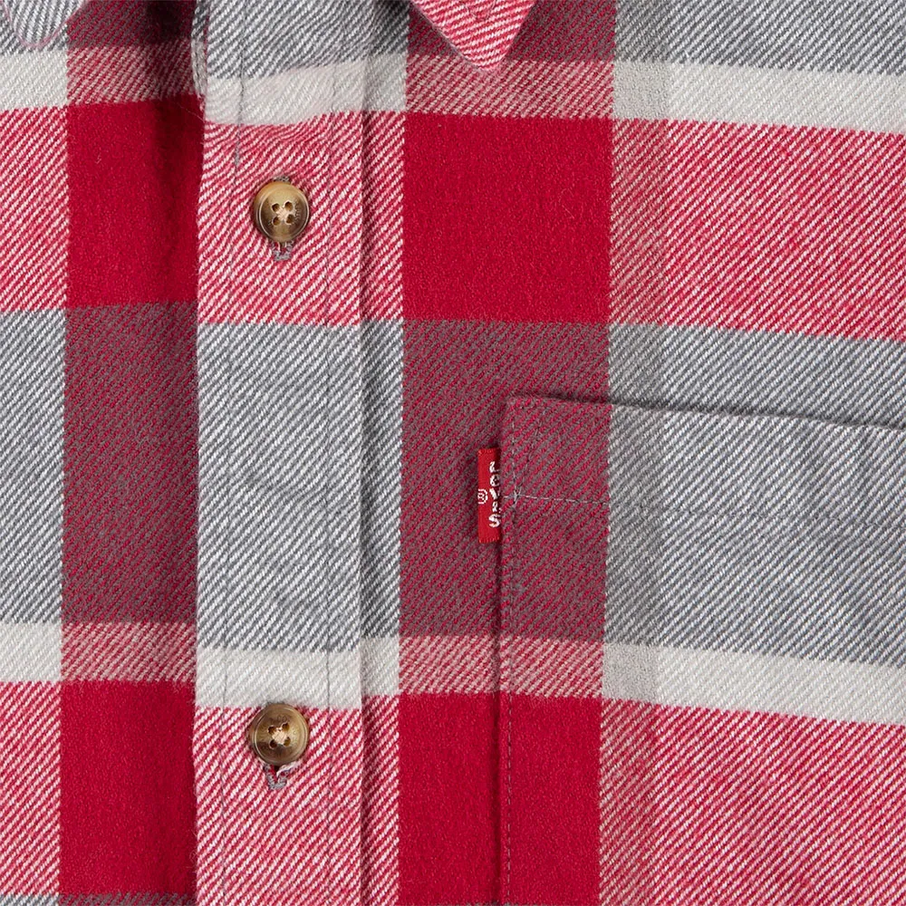 Levi's Flannel Skjorte Med Lange Ermer Levi's Flannel Skjorte Med Lange Ermer