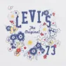 Levi's Flttr Slv Top And Se Sett, Bright white, 3MON