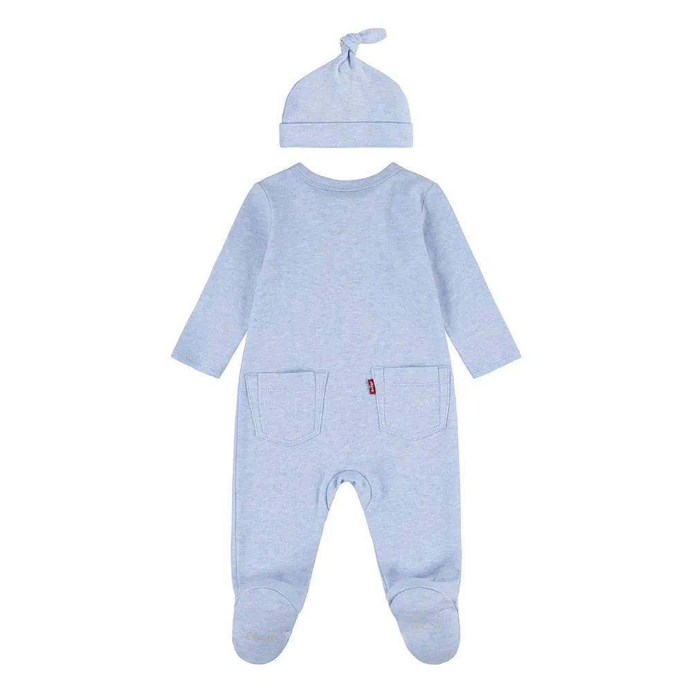 Levi's Footed Coverall Langarmet Sett Levi's Footed Coverall Langarmet Sett
