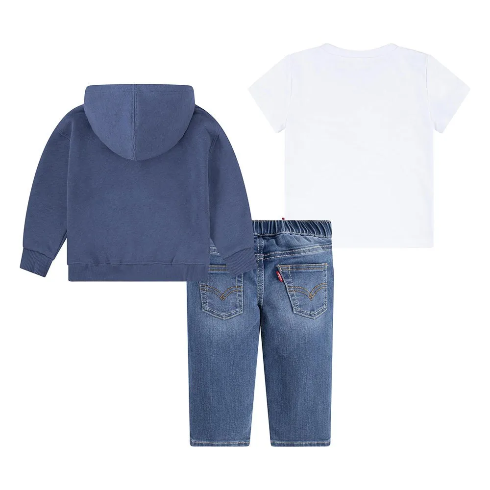 Levi's Hiking Langarmet Sett, Vintage indigo, 3MON Levi's Hiking Langarmet Sett, Vintage indigo, 3MON