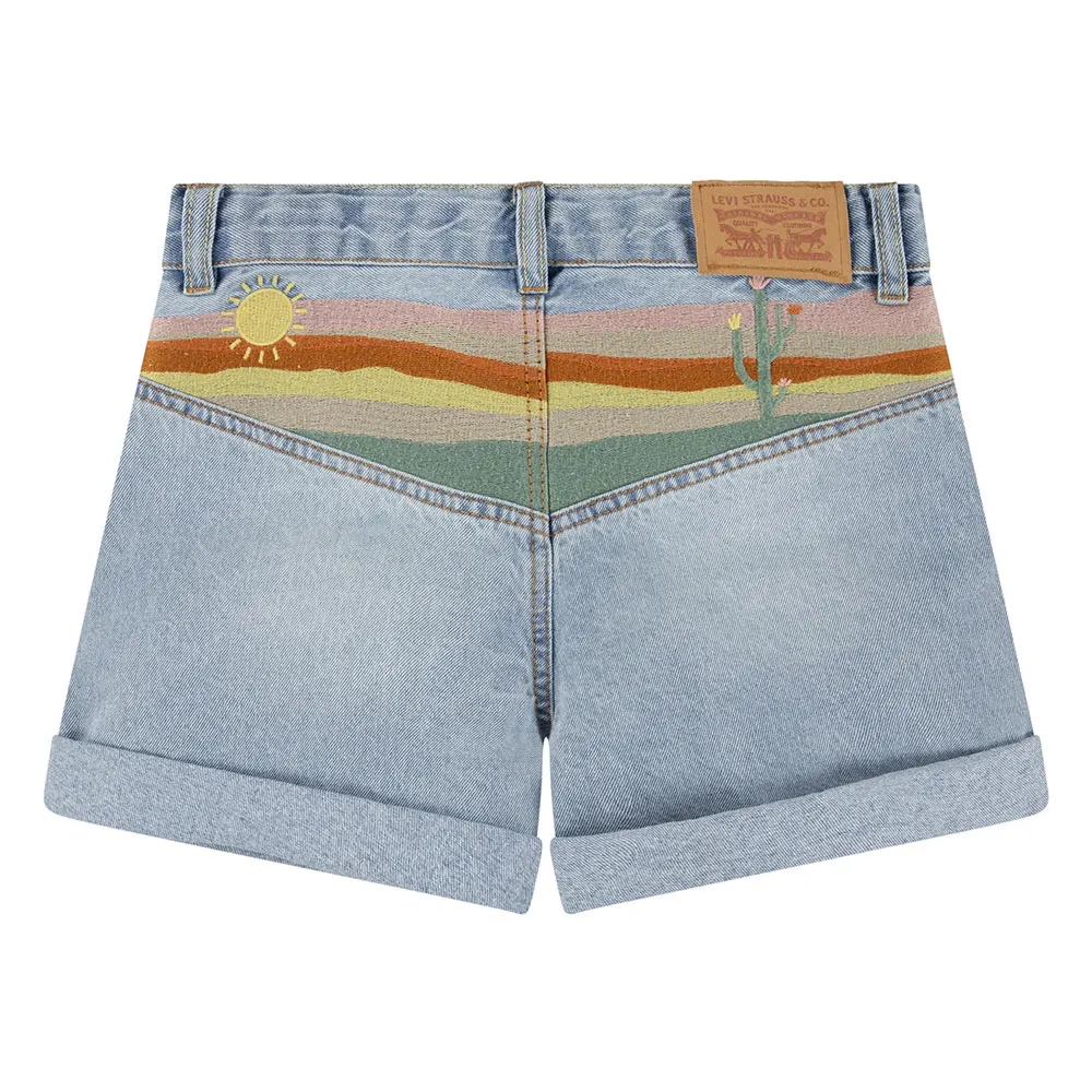 Levi's Mini Mom Embroider Shorts Levi's Mini Mom Embroider Shorts