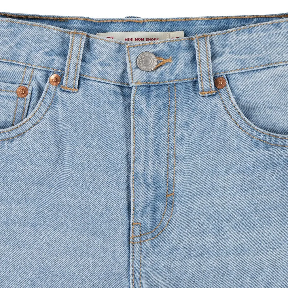 Levi's Mini Mom Roll Cuf Shorts Levi's Mini Mom Roll Cuf Shorts
