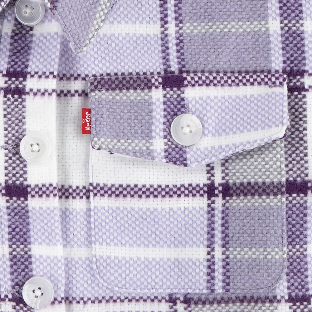 Levi's Plaid Shacket Skjorte Med Lange Ermer Levi's Plaid Shacket Skjorte Med Lange Ermer