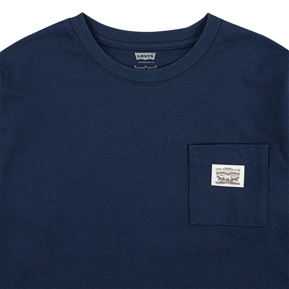 Levi's Pocket Langarmet T-skjorte, Dress blues, 5Y Levi's Pocket Langarmet T-skjorte, Dress blues, 5Y