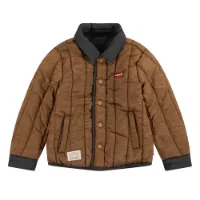 Levi's Reversible Quilted Shacket Jakke Levi's Reversible Quilted Shacket Jakke