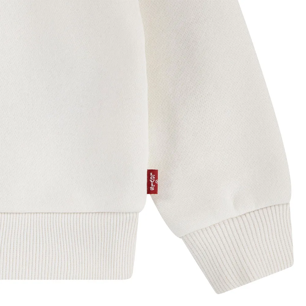 Levi's Ruffle Crew Genser, Egret, 6MON Levi's Ruffle Crew Genser, Egret, 6MON