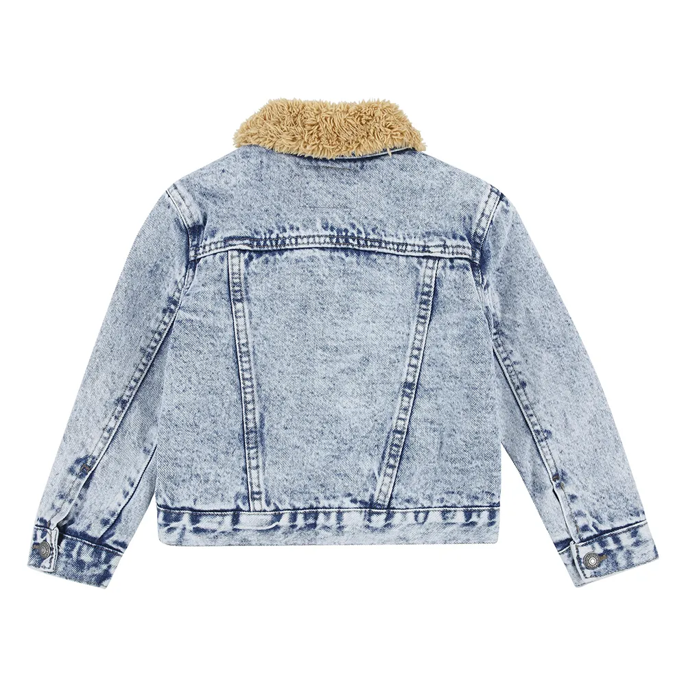 Levi's Sherpa Trucker Jakke, Easy daze, 4Y