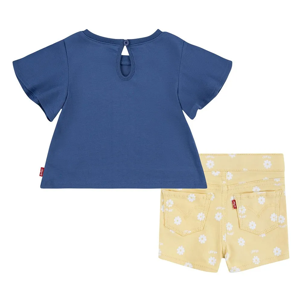 Levi's Smiley Flounce Kortskjorte Sett Levi's Smiley Flounce Kortskjorte Sett