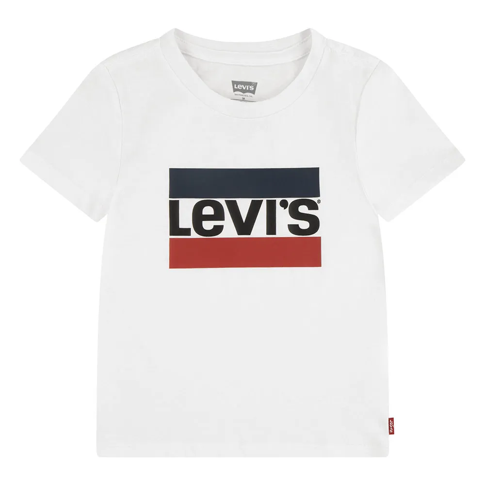Levi's Sportswear Logo Kortarmet T-skjorte, White, 8Y