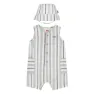 Levi's Stripe Romper Sett Uten Ermer, Bright white, 3Y