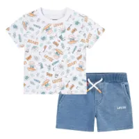 Levi's Surfing Doodle Aop Kortskjorte Sett