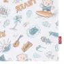 Levi's Surfing Doodle Aop Kortskjorte Sett, Bright white, 9MON