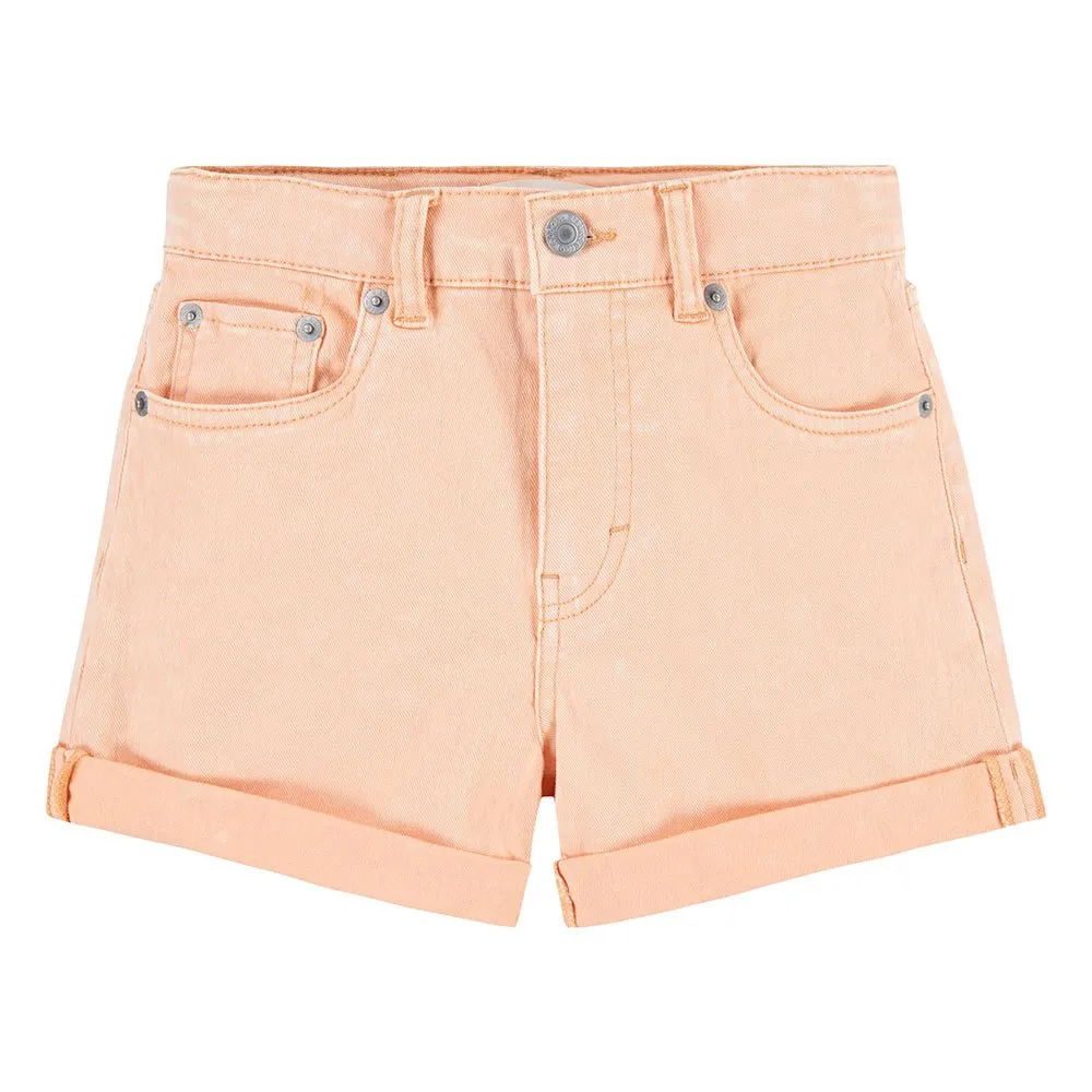 Levi's Twill Mini Mom Roll Cuff Shorts Levi's Twill Mini Mom Roll Cuff Shorts