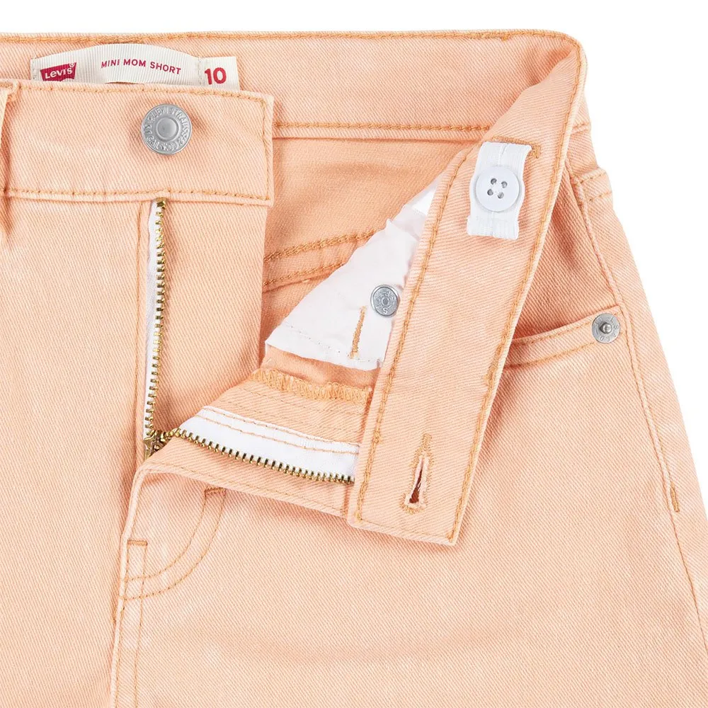 Levi's Twill Mini Mom Roll Cuff Shorts Levi's Twill Mini Mom Roll Cuff Shorts