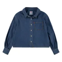 Levi's Western Denim Skjorte Med Lange Ermer Levi's Western Denim Skjorte Med Lange Ermer