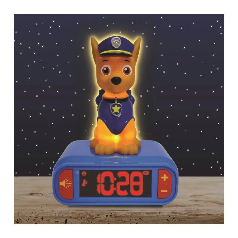 Lexibook Paw Patrol Chase Digital Vekkerklokke, Multicolor Lexibook Paw Patrol Chase Digital Vekkerklokke, Multicolor