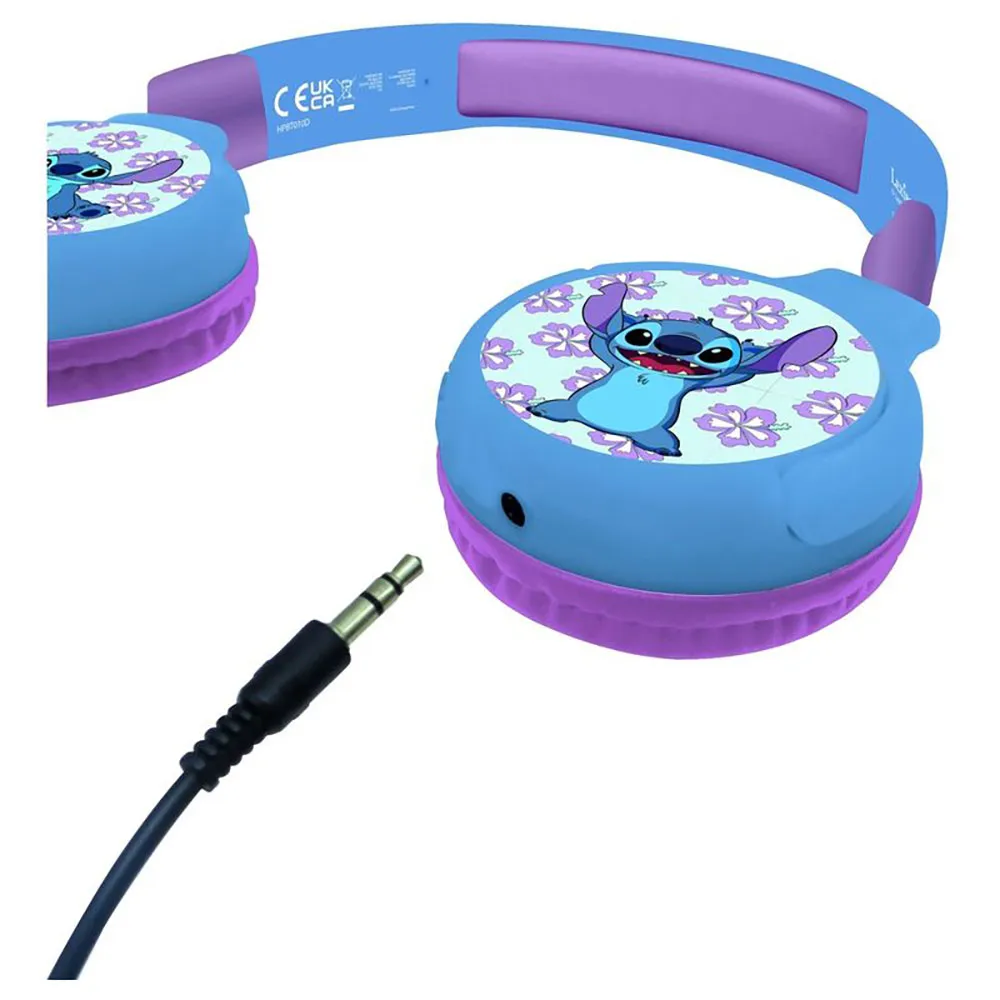 Lexibook Stitch Disney Hodetelefoner, Blue / purple, One Size Lexibook Stitch Disney Hodetelefoner, Blue / purple, One Size
