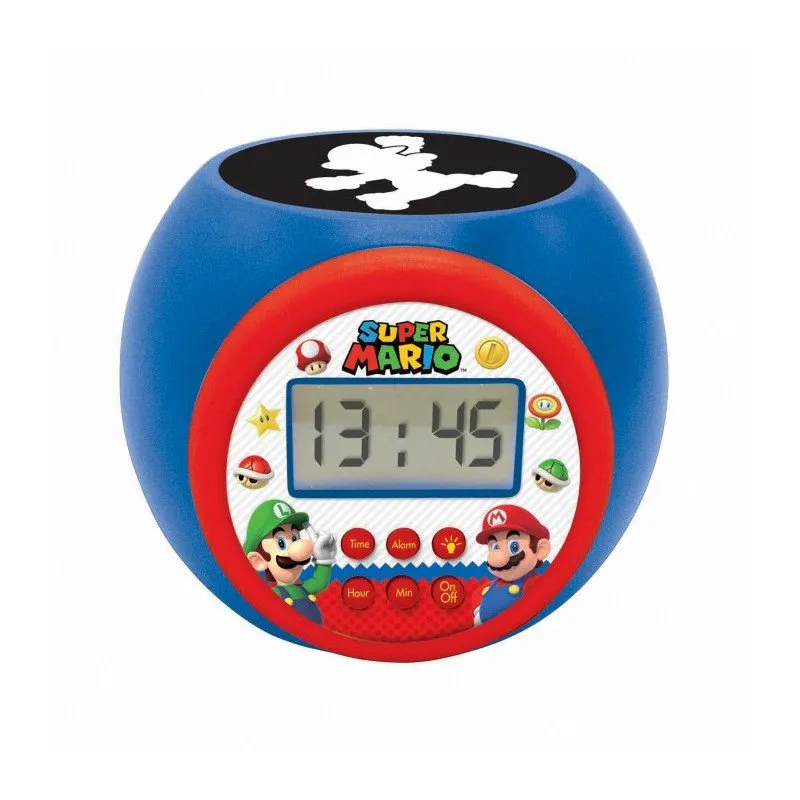 Lexibook Super Mario Vekkerklokke Med Projeksjon, Multicolor Lexibook Super Mario Vekkerklokke Med Projeksjon, Multicolor