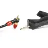 Lezyne ABS1 Pro Pumpeslange - Pressure Overdrive, Black / red, One Size