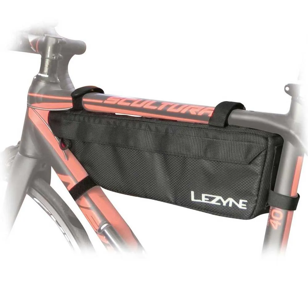 Lezyne Caddy Rammeveske 2.5l, Black, One Size