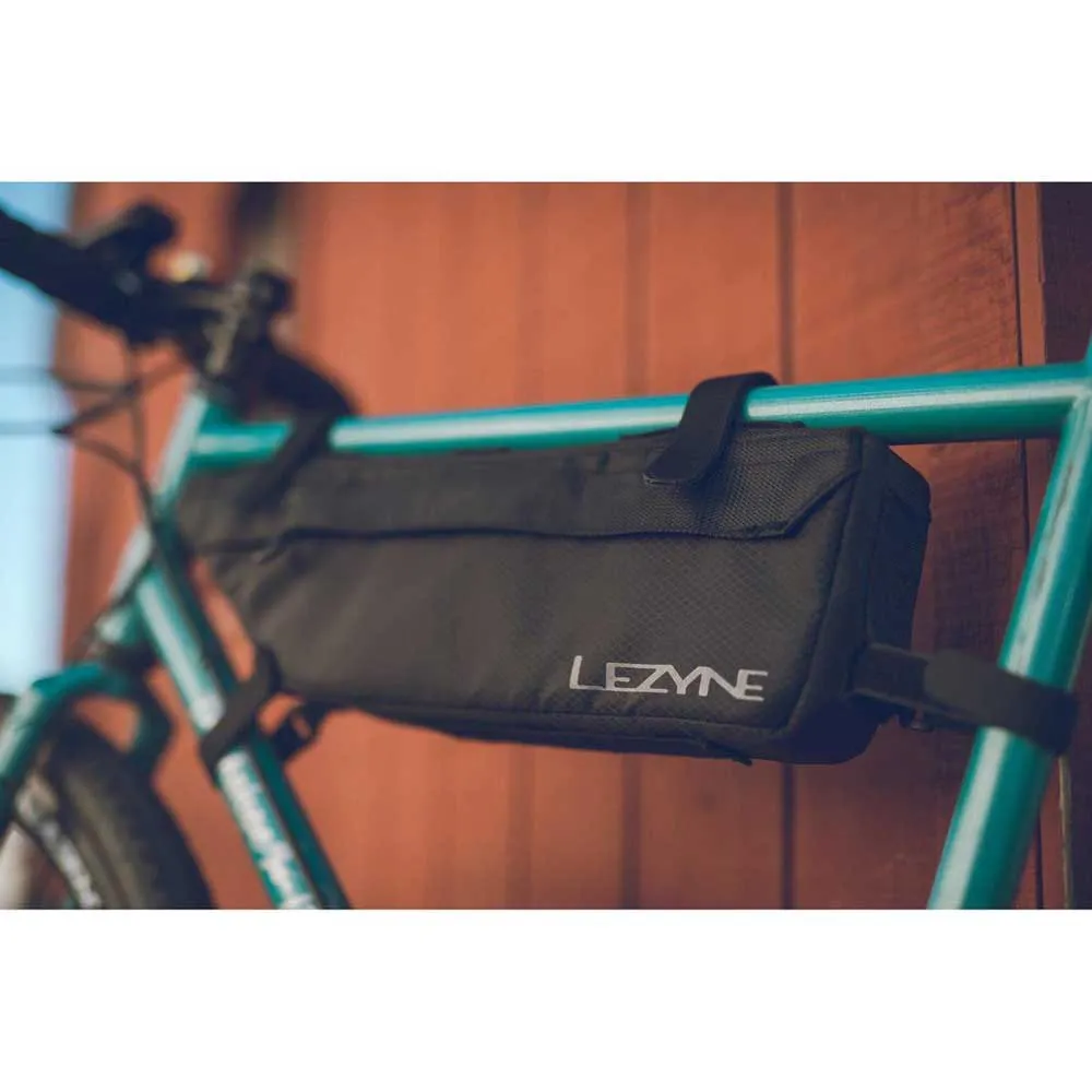 Lezyne Caddy Rammeveske 2.5l, Black, One Size