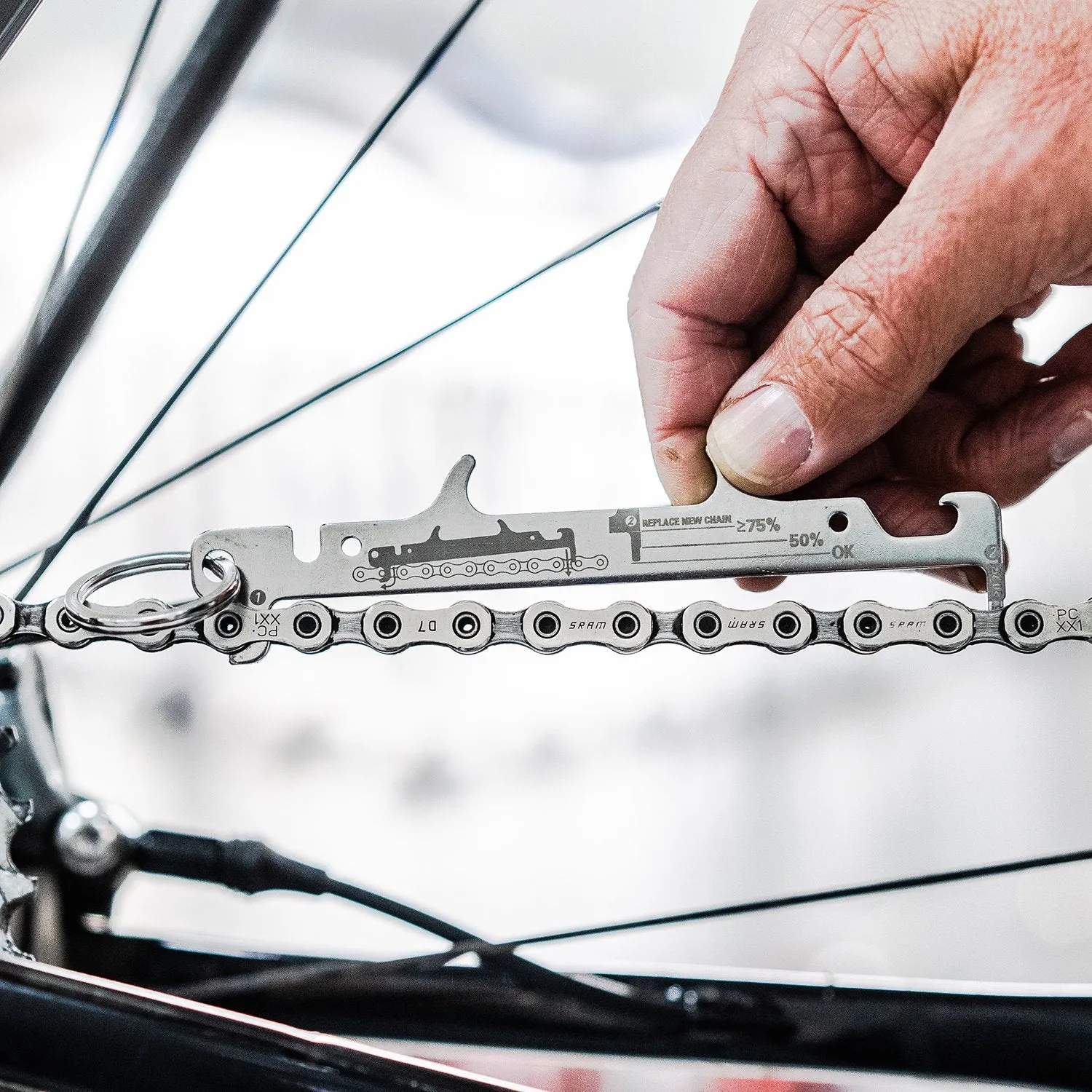 Lezyne Chain Gauge Kjedemåler