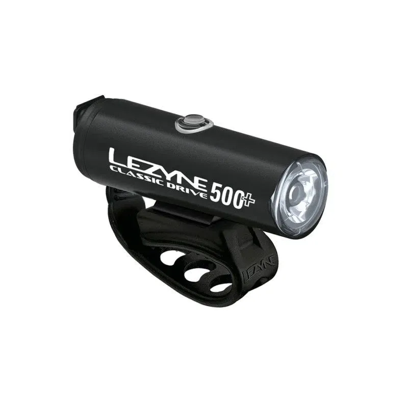 Lezyne CLASSIC DRIVE 500+ FRONT LIGHT, Black