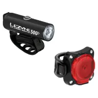 Lezyne Classic Drive 500+ / Zecto Drive 200+ Sykkellyktesett