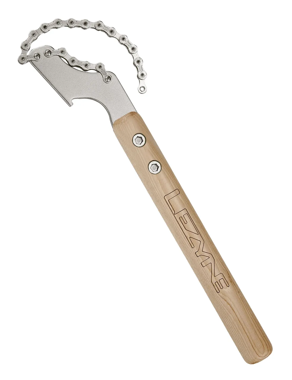 Lezyne Classic Kjedepisk, Nickel / wood, One Size