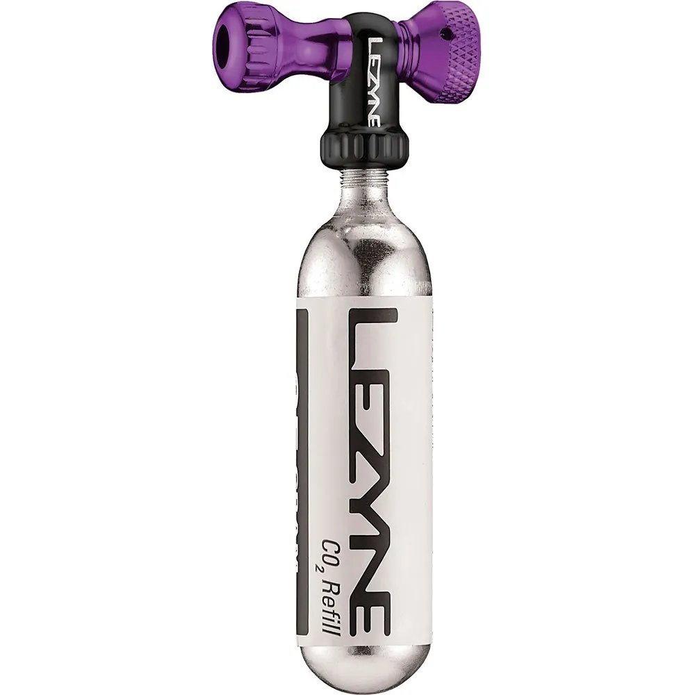 Lezyne Control Drive 25g Co2-patron, Red / sulver, One Size Lezyne Control Drive 25g Co2-patron, Red / sulver, One Size