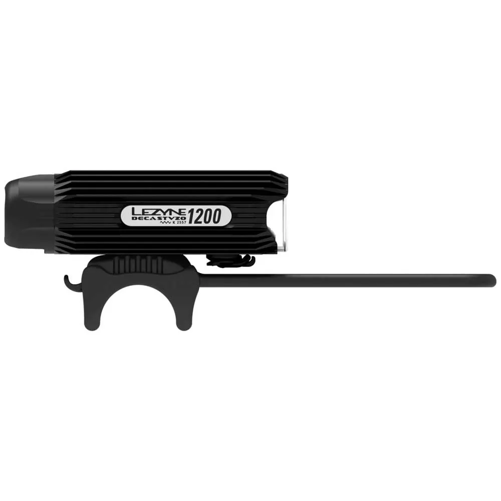 Lezyne Deca Stvzo 1200 Loaded Frontlys, Black, 1200 Lysstyrker Lezyne Deca Stvzo 1200 Loaded Frontlys, Black, 1200 Lysstyrker