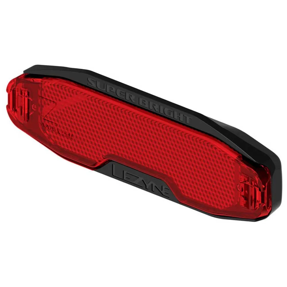 Lezyne E-bike Z-mark Super Bright Stvzo Ai Alert Baklys, Black, 11 Lysstyrker Lezyne E-bike Z-mark Super Bright Stvzo Ai Alert Baklys, Black, 11 Lysstyrker