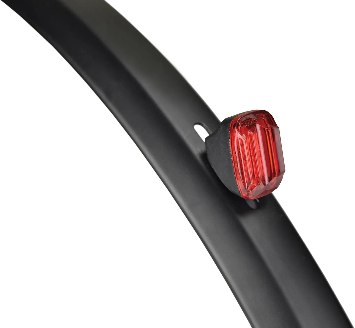 Lezyne Fender StVZO Elsykkel Baklys, Black / red, 10 Lysstyrker