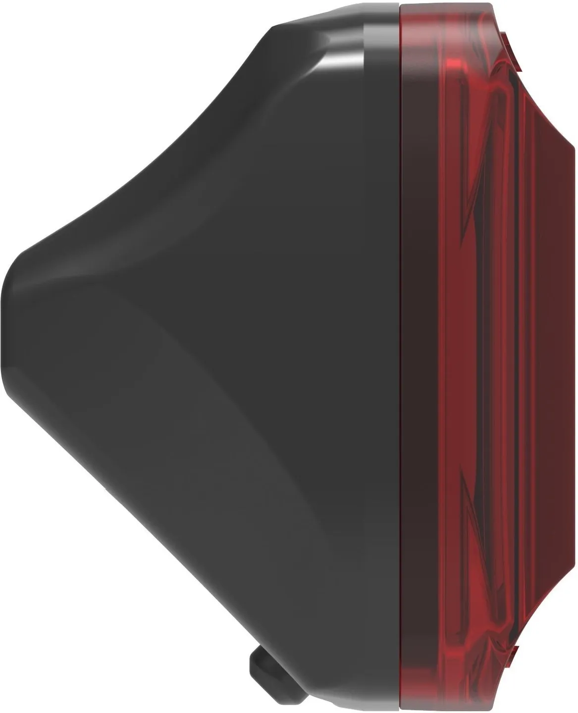 Lezyne Fender StVZO Elsykkel Baklys, Black / red, 10 Lysstyrker
