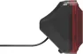 Lezyne Fender StVZO Elsykkel Baklys, Black / red, 10 Lysstyrker