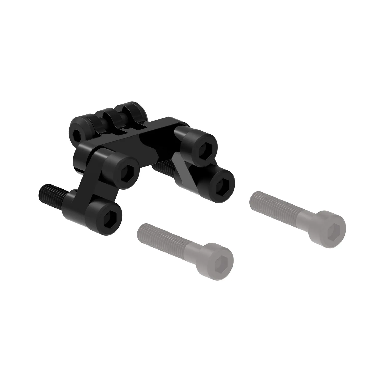 Lezyne Flexi Stem Mount, Satin black, One Size