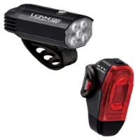Lezyne Fusion Drive 500 Plus / Htv Drive Pro Plus Sykkellyktesett Lezyne Fusion Drive 500 Plus / Htv Drive Pro Plus Sykkellyktesett