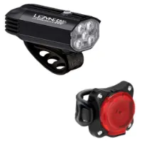 Lezyne Fusion Drive 500+ / Zecto Drive 200+ Sykkellyktesett Lezyne Fusion Drive 500+ / Zecto Drive 200+ Sykkellyktesett