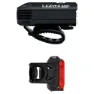 Lezyne Fusion Drive 500+ / Zecto Drive 200+ Sykkellyktesett, Black, 500 / 200 Lysstyrker