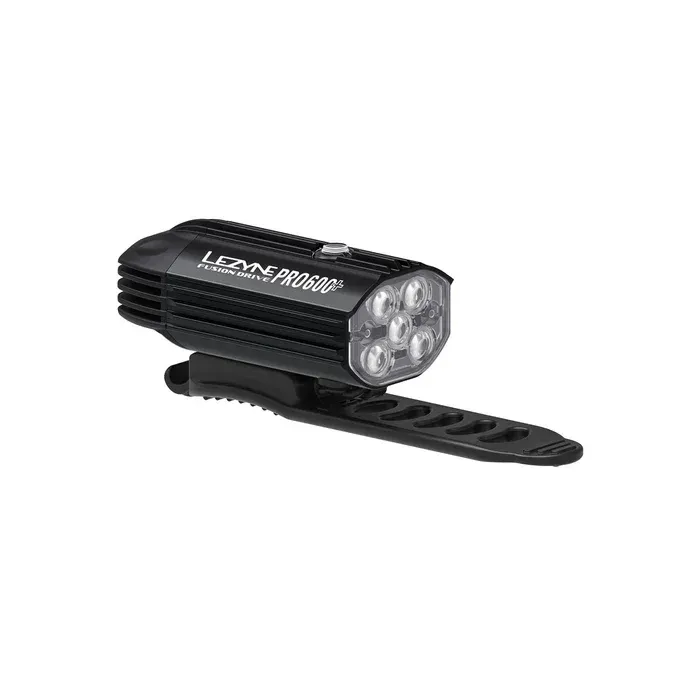 Lezyne Fusion Drive Pro 600+ Frontlys, Satin black, 600 Lysstyrker Lezyne Fusion Drive Pro 600+ Frontlys, Satin black, 600 Lysstyrker
