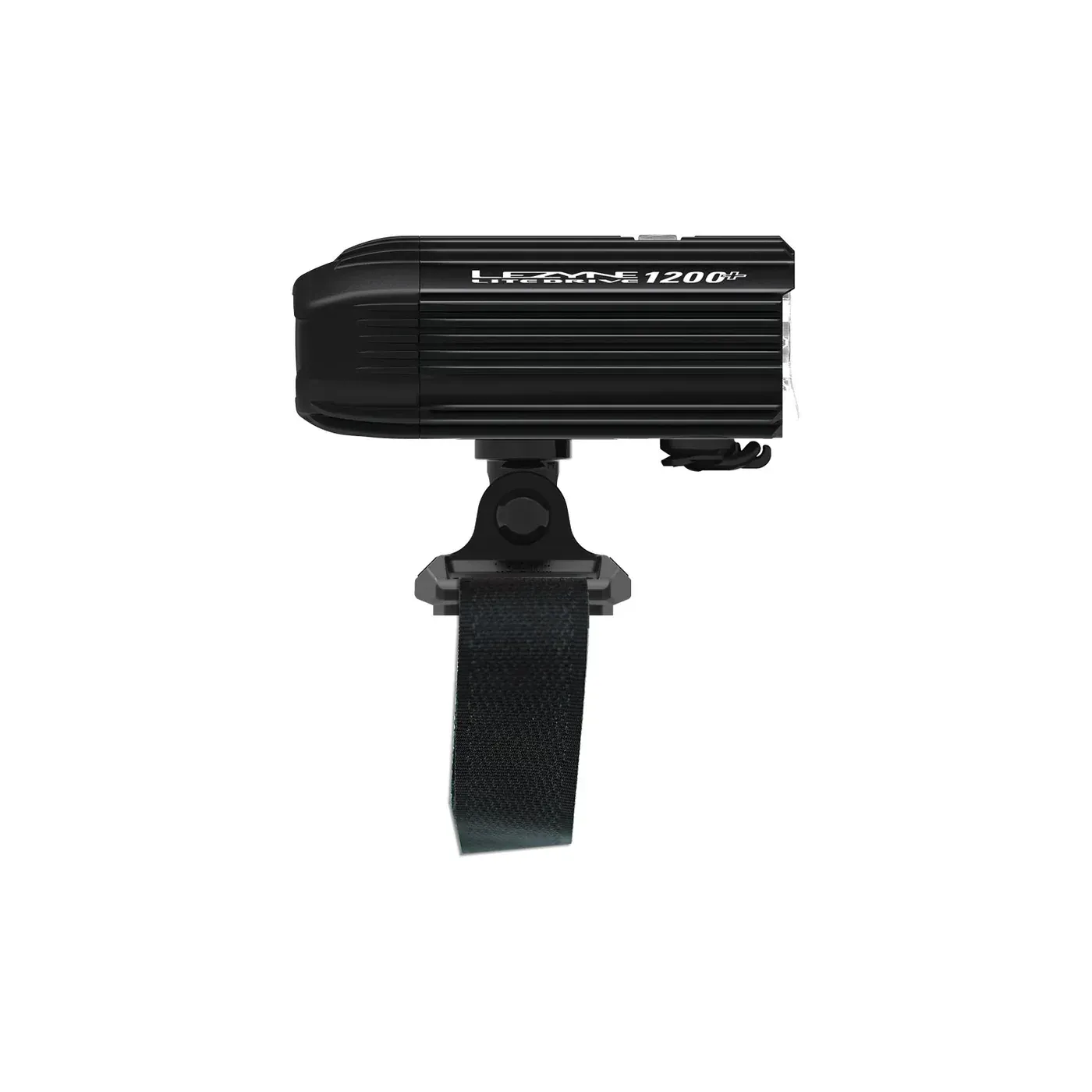 Lezyne Helmet Lite Drive 1200+ Hjelmlykt, Black, 1200 Lysstyrker