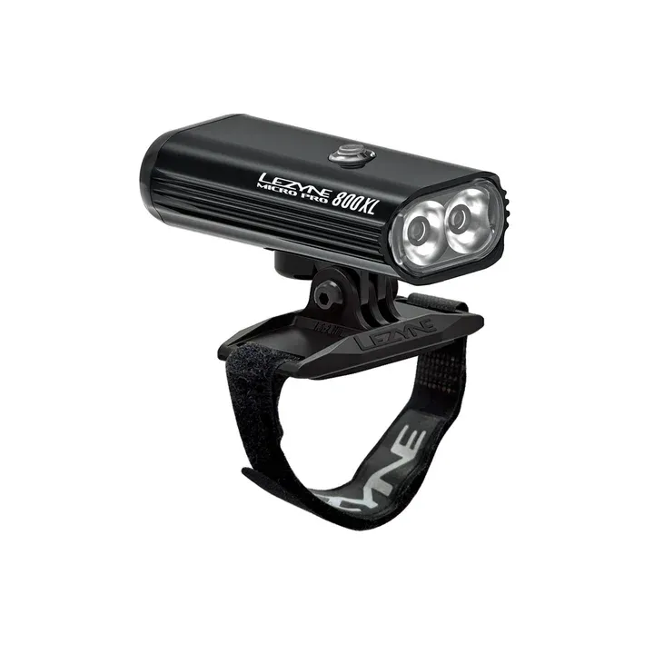 Lezyne Helmet Micro Pro 800XL Frontlys
