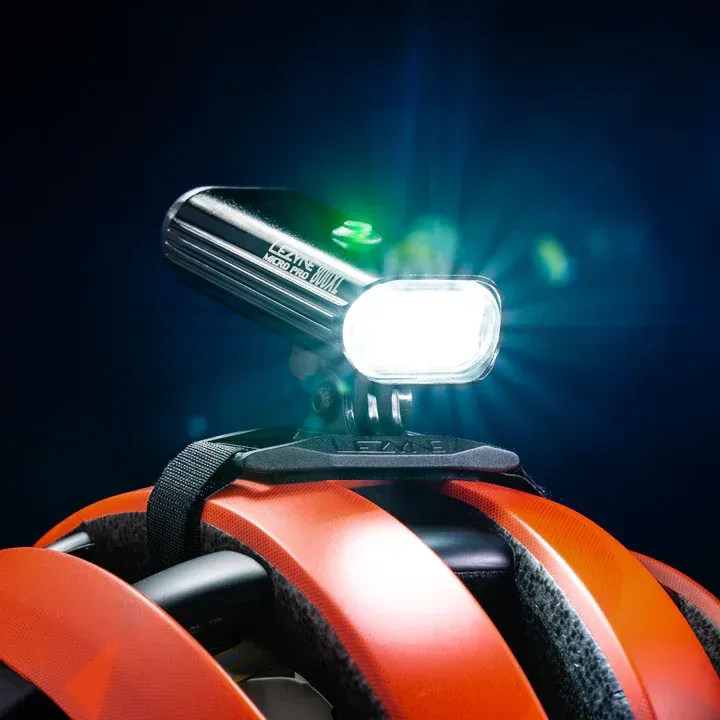 Lezyne Helmet Micro Pro 800XL Frontlys