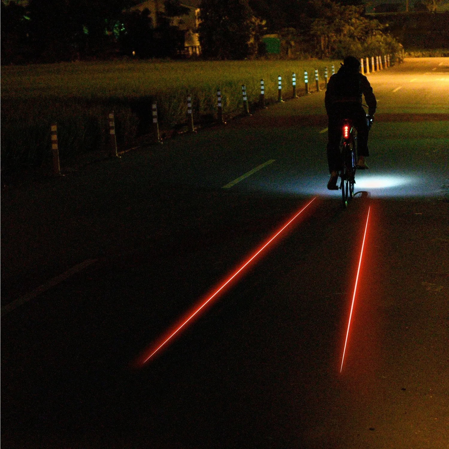 Lezyne Laser Drive Baklys, Black, 250 Lysstyrker
