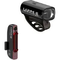 Lezyne Led Pair Hecto Drive 40 Stvzo + Stick Drive Stvzo Sykkellyktesett