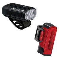 Lezyne Lite Drive 1200+ / Drive Pro 400+ Sykkellyktesett