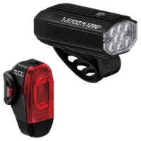 Lezyne Lite Drive 1200+ / Ktv Drive Pro+ Sykkellyktesett Lezyne Lite Drive 1200+ / Ktv Drive Pro+ Sykkellyktesett